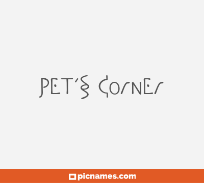 Pet’s Corner